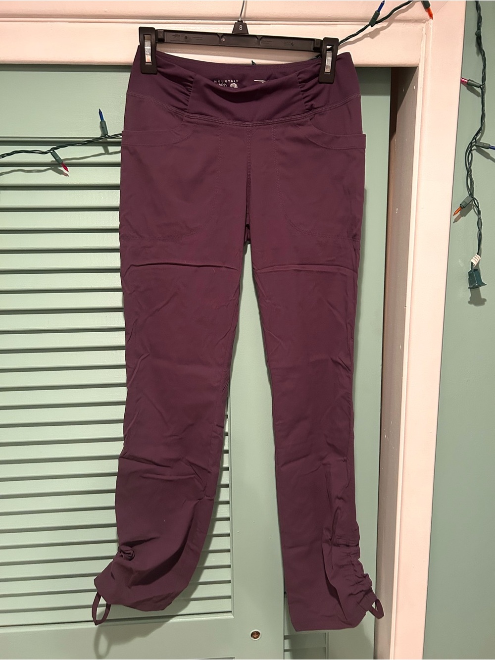Mountain Hardwear Purple Active Leggings
